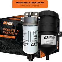 Direction Plus Preline-Plus + Provent Dual Kit - Suits Toyota Landcruiser 76/78/79 Series 2018-ON