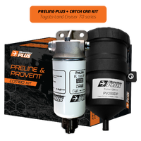 Direction Plus Preline-Plus + Provent Dual Kit - Suits Toyota Landcruiser 76/78/79 Series 4Cyl 2023-ON