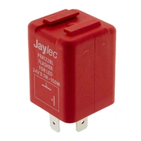 Jaylec 24V Electronic LED Flasher Relay - 2 Pin