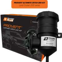 Direction Plus Provent Ultimate Catch Can Kit - Suits Toyota Landcruiser 200 Series 4.5L V8 Diesel