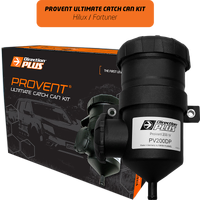 Direction Plus Provent Ultimate Catch Can Kit - Suits Toyota Hilux N80 / Fortuner 2.8L 2015-ON 