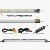Hardkorr 50cm Tri-Colour LED Light Bar with Diffuser