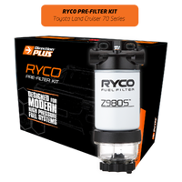 Ryco Pre-Filter Kit - Suits Toyota Landcruiser 76/78/79 Series 4cyl 2023-ON