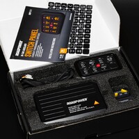 Roadpower 8 Way In Car On/Off Switch Panel with 60a Continuous or Momentary - Only 1 Left at this price