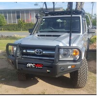 EFS Stockman Steel Bullbar - Suits Toyota Landcruiser V8 79 Series Single Cab Facelifted Model with DPF (09/2016-On)