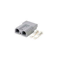 Genuine 50A Grey Anderson Plug Connector with 6AWG Contacts