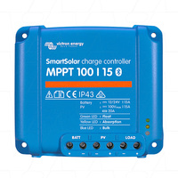12V/24V 15A Smart Solar Charge Controller MPPT Type 100/15 SCC110015060R