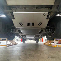 Scrub King 3mm Stainless Steel Front, Sump, Transmission & Transfer Case Bash Plates - Mitsubishi Pajero 2000-2021