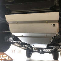 Scrub King 3mm Stainless Steel: Front, Sump and Transmission Bash Plates - Suits Toyota Hilux 2005-2015