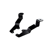 Scrub King Bonnet Hinge Ditch Light Bracket Pair - Isuzu D-MAX 2012-2020