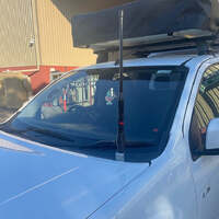 Scrub King Bonnet Hinge UHF Antenna Bracket - Isuzu D-MAX 2012-2020