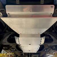 Scrub King 3mm Stainless Steel- Front, Sump, Transmission and Transfer Case Bash Plates - LDV T60 2017-2022