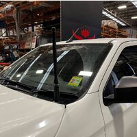 Scrub King Bonnet Hinge UHF Antenna Bracket - Isuzu MU-X 2021-2024