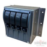 Scrub King 4P Streamline Water-Resistant Switch Panel