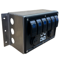 Scrub King 6 Way Illuminated Switch Panel with Accessories