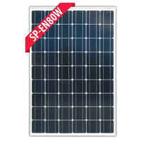 Enerdrive Solar Panel Black Frame - 80w Mono 