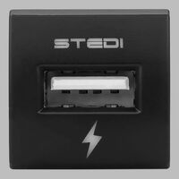 Stedi Square Type USB Charger Switch Insert