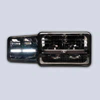 STEDI Homage Rectangle 6 x 4 Inch Headlight with DRL & Integrated Indicator (Pair)