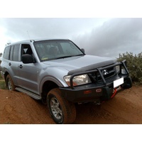 BushSkinz Rock Slider/Side Steps - LWB Mitsubishi Pajero NM, NP, NS, NT, NW, NX 05/2000-2022 Exc Vehicles with Side Curtain Airbags