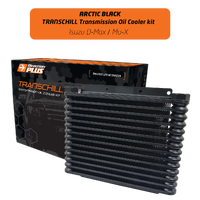 Direction Plus Transchill Arctic Black Transmission Cooler Kit - Suits Isuzu D-Max / MU-X 2012-2020