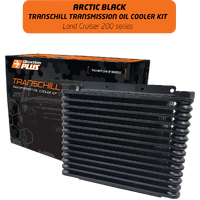 Direction Plus Transchill Arctic Black Transmission Cooler Kit - Suits Toyota Landcruiser 200 Series 2007-2022