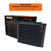 Direction Plus Transchill Arctic Black Transmission Cooler Kit - Suits Toyota Prado 150 Series 2015-2023