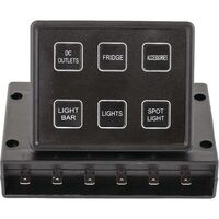 Thunder 6 Channel Touch Operated Switch Panel