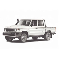 Snap Shades Car Window Shades - Suits Toyota Landcruiser 70 Series Double Cab