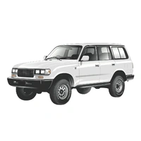Snap Shades Car Window Shades - Suits Toyota Landcruiser 80 Series