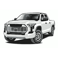 Snap Shades Car Window Shades - Suits Toyota Tundra Crewmax 3rd Generation 2021-on