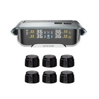 Oricom TPMS Real Time Tyre Pressure Monitoring System with Bluetooth & Phone App - 6 Sensor Kit
