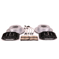 Terrain Tamer Extreme Rear 4 Pot Big Brake Upgrade Kit Suit Toyota Landcuiser 70 Series 01/2007 - ON 