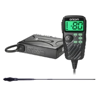 Oricom 80CH 5 Watt Remote Face UHF CB Radio + ANU230 6.5dBi Antenna - UHF390GP 