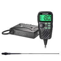 Oricom 80CH 5 Watt Remote Face UHF CB Radio + ANU230 6.5dBi Antenna UHF390TP