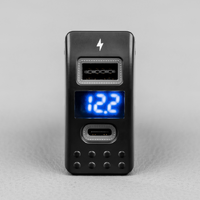 Stedi Rocker Switch USB C / USB A / Volt Meter