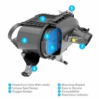 Donaldson PowerCore 4x4 Airbox and Filter Kit - Suits Toyota Hilux N80 and Fortuner 2.8L inc 48V Models  2015-11/2025