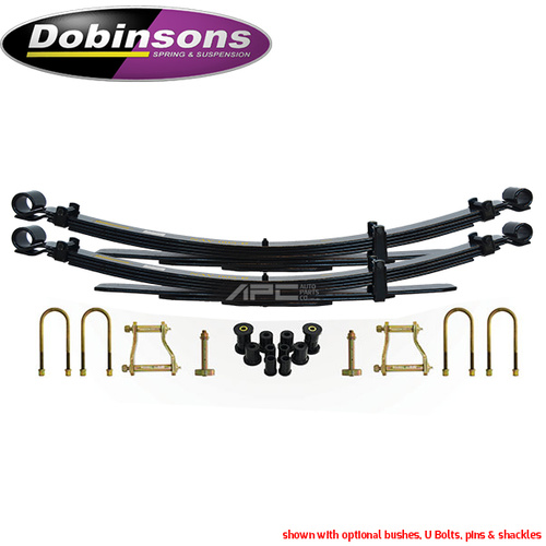 Dobinsons Raised Rear Leaf Springs - Suits Toyota Hilux N80 2015-on Excl 08/22-On Rogue