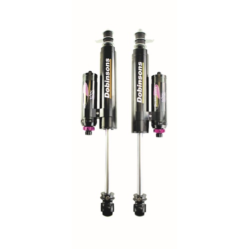 Dobinsons MRA Adjustable 0-75mm Raised Rear Shocks -  Suits Toyota Hilux N80 2015-On Excl 08/22-On Rogue