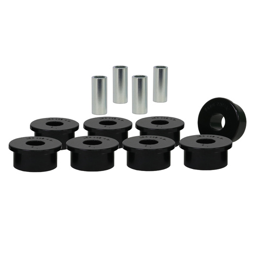 Whiteline 44mm 2 Piece Design Front Leading Arm to Diff Bushing Kit - Land Rover Defender L316 200TDI, 300TDI and V8 1990-1998