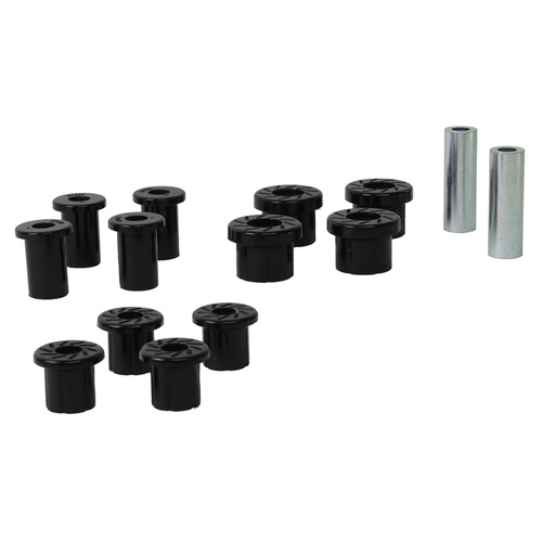 Whiteline Rear Spring Bushing Kit - Mitsubishi Triton MQ, MR 4WD 2015-On