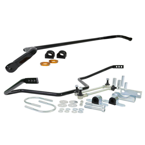 Whiteline Front and Rear Sway Bar Vehicle Kit - Nissan Navara D40 4WD 2005-2015