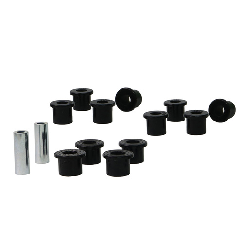 Whiteline Rear Spring Bushing Kit - Nissan Navara D23, NP300 Single Cab, King Cab and Dual Cab Chassis 4WD 2015-On