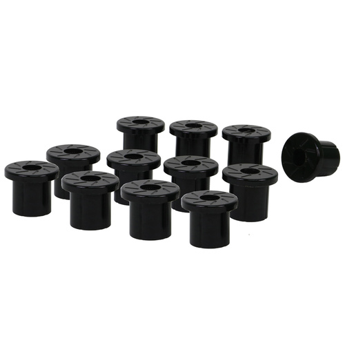 Whiteline Rear Spring Eye Front/Rear and Shackle Bushing Kit - Nissan Patrol GQ Y60 Cab Chassis 1988-1997