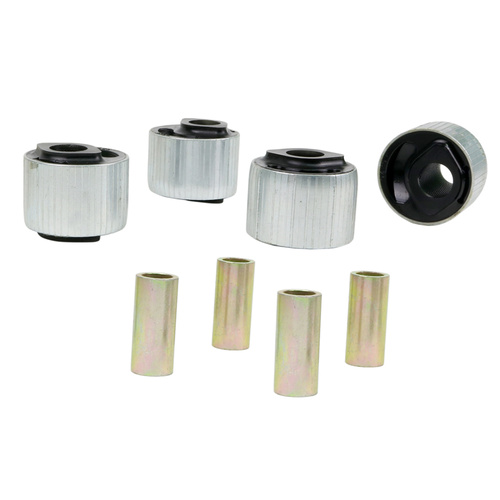 Whiteline Heavily Voided Provides Greater Articulation Front Leading Arm to Diff Bushing Kit - Nissan Patrol GU Y61 Cab Chassis 1999-2016