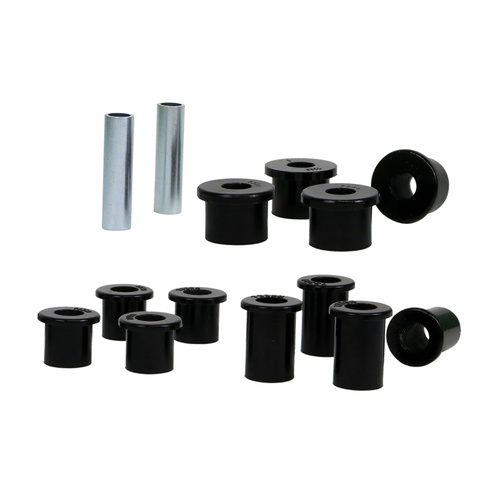 Whiteline Rear Spring Bushing Kit - Suits Toyota Hilux GGN125R, GUN126R, 136R 4WD 2015-On Excl 08/22-On Rogue