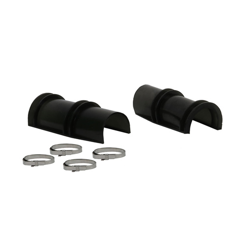 Whiteline Rear Shock Absorber Stone Guard Kit - Suits Toyota Land Cruiser 76, 78 Series 2007-On