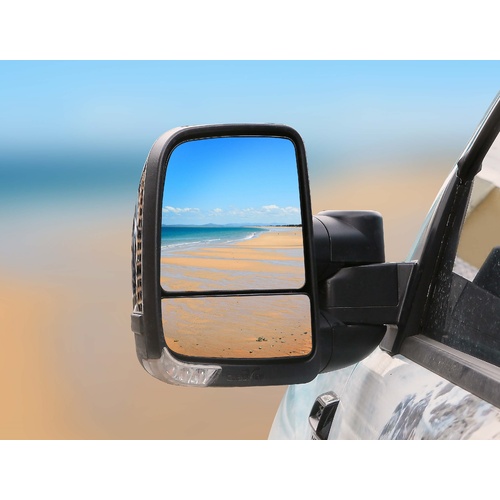 Clearview Next Generation Towing Mirrors Suits Toyota LandCruiser 80