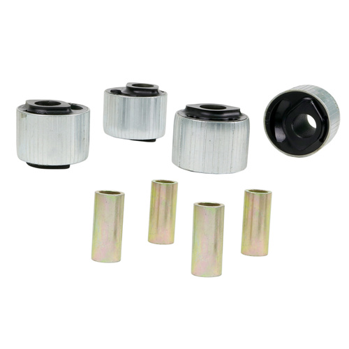 Whiteline Heavily Voided Provides Greater Articulation Front Leading Arm to Differential Bushing Kit - Suits Toyota Land Cruiser 80 Series 1990-1998
