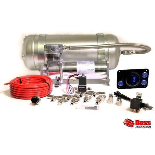 Boss Air Impressor In Cab with Digital Gauge Kit