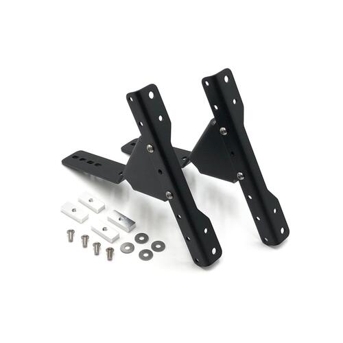Side Mount Angled Maxtrax Brackets - Suits Rola Titan Tray & Rhino Platform